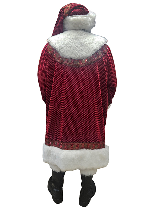 santa-claus-professional-wardrobe-diamond-embossed-royal-robe-back
