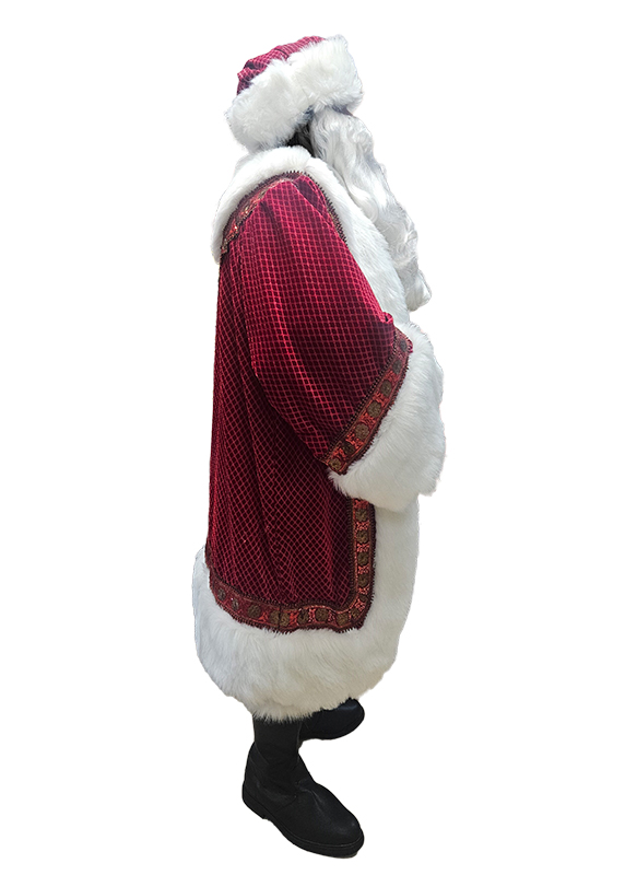 santa-claus-professional-wardrobe-diamond-embossed-royal-robe-side