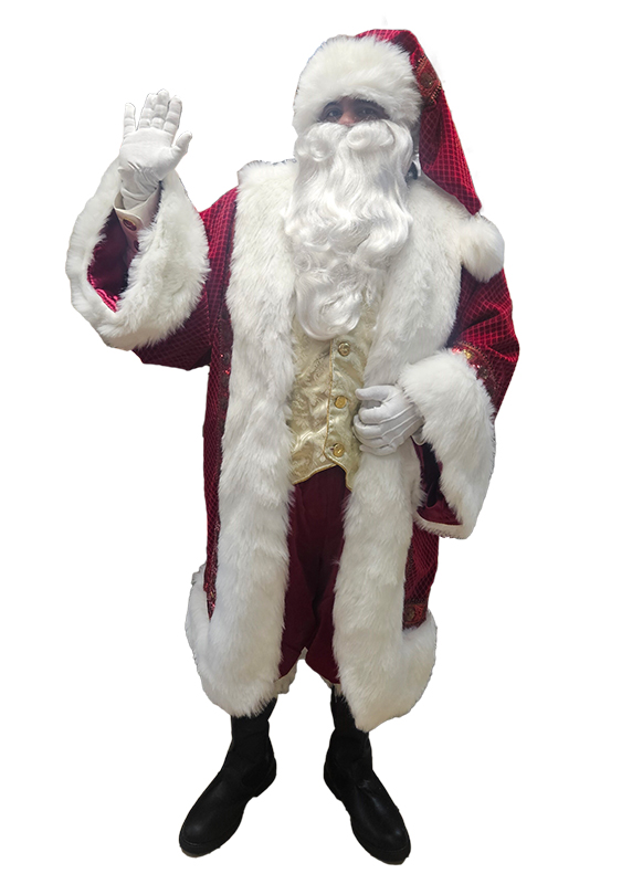 santa-claus-professional-wardrobe-diamond-embossed-royal-robe-wave